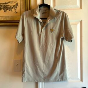 SMALL New Orleans Saints Gray Nike Tour Performance Golf Polo